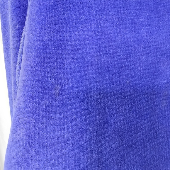 Vintage Pierre Cardin velour house dress zip front size small - Picture 4 of 9